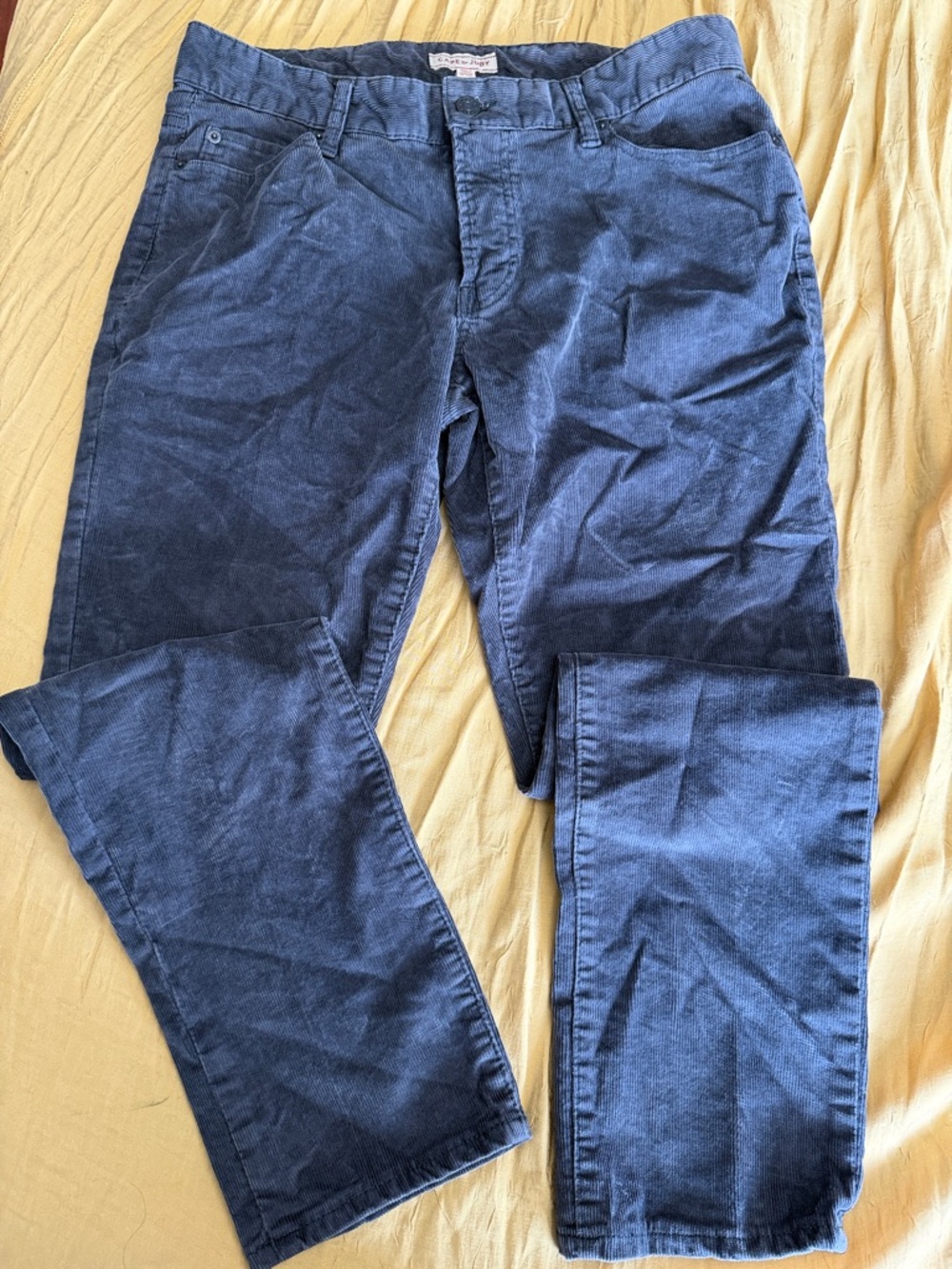 Cape Juby Men's Gray Corduroy Trousers